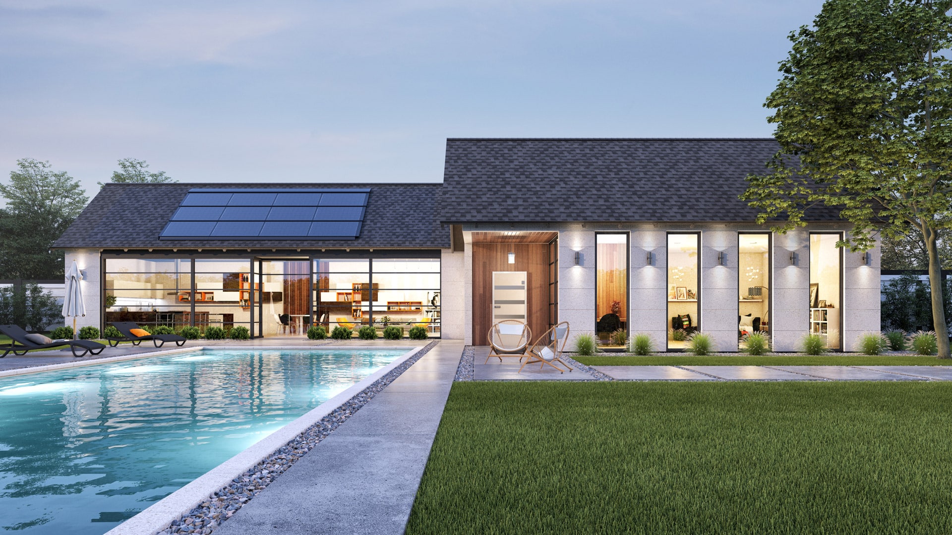 Roof render pullback